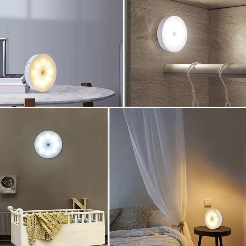 Pack 3 Lámparas LED con Sensor de Movimiento